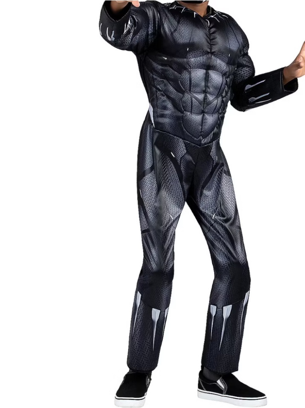 Marvel Black Panther Kids Costume Size: M (no mask)